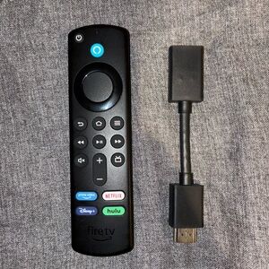 Amazon Fire TV Black Streaming Remote